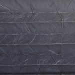 Koepel plisségordijn grijs glans metallic met kreukelstructuur 720119 - Plisségordijn grijs glans metallic met kreukelstructuur 720119