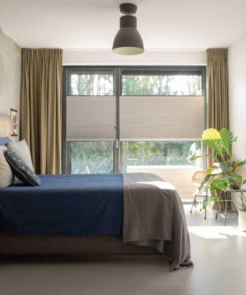 plisse gordijn top down bottom up